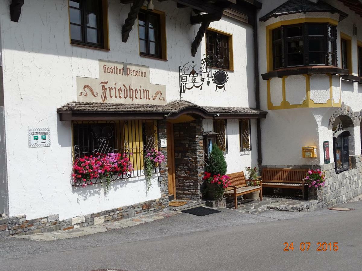 Hotel Garni Friedheim Санкт-Антон-ам-Арльберг Екстер'єр фото